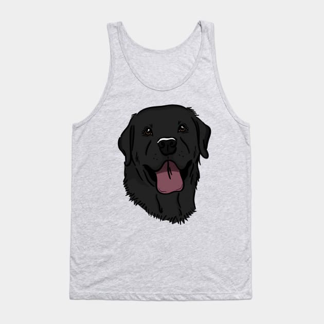 Black Lab Tank Top by rmcbuckeye